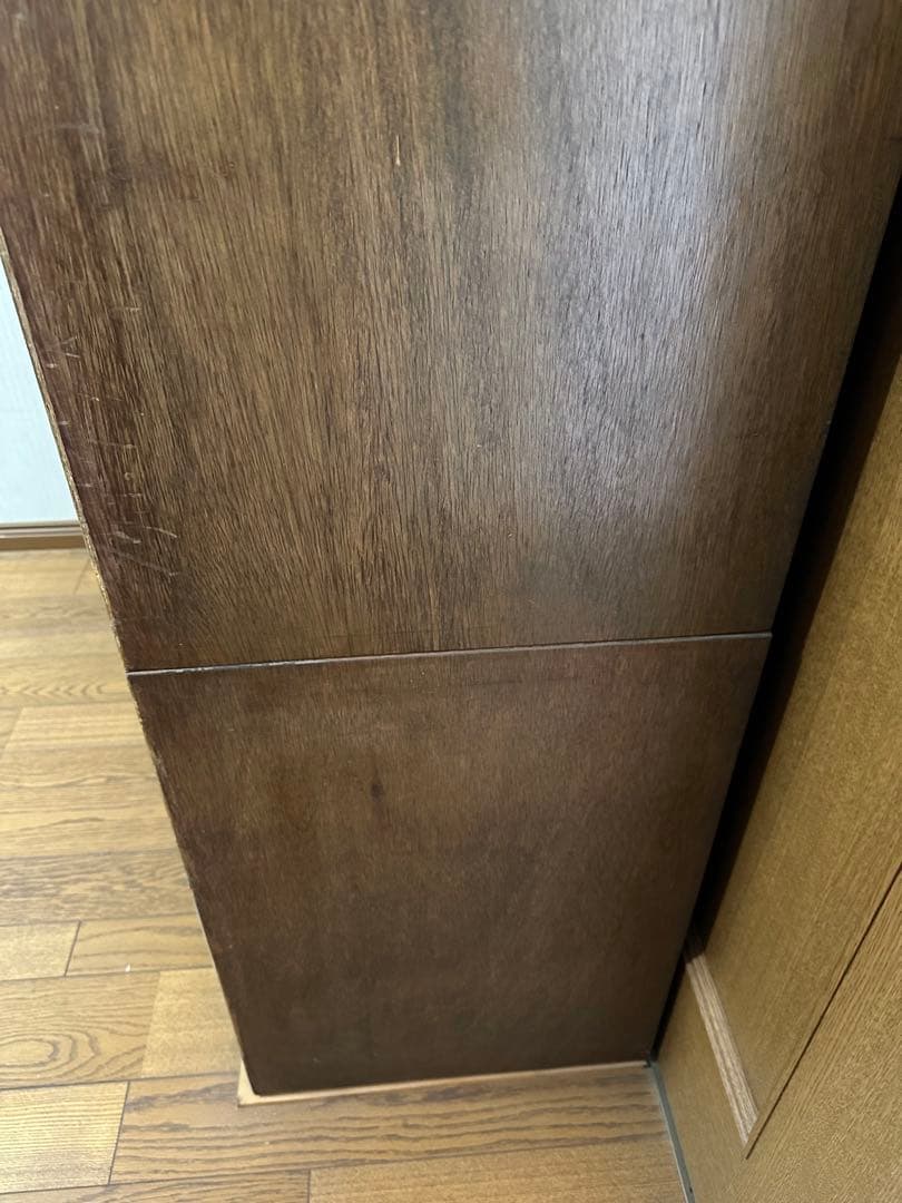 ブラウンストライプチェスト タンス　箪笥