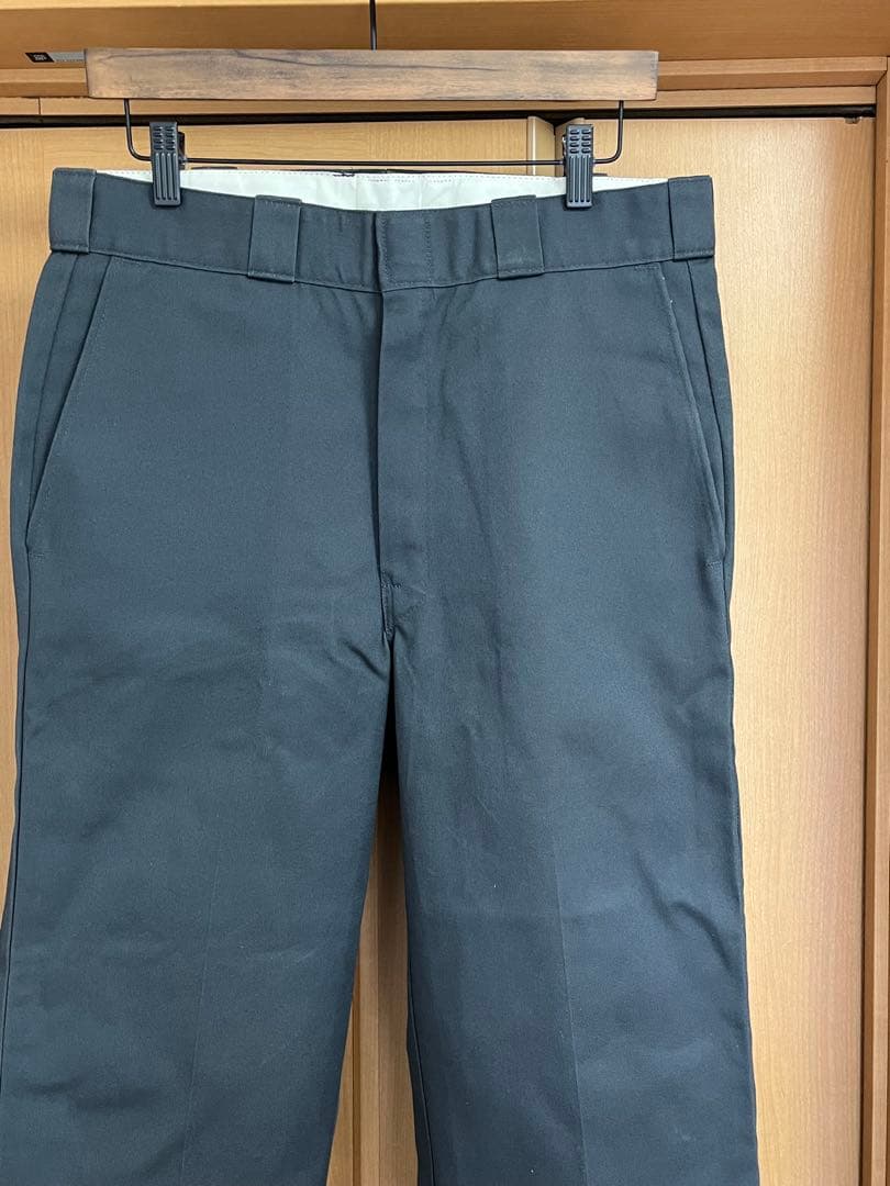 80s Dickies 874 USA製 ワークパンツ ビンテージ グレー