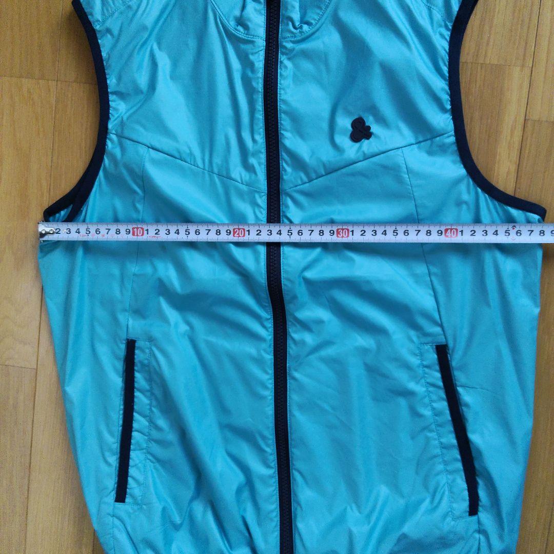 新品　and per se アクアブルー ベスト M
