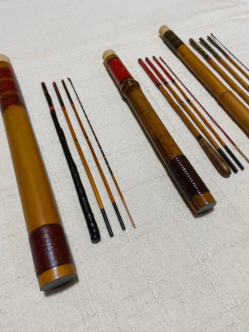 タナゴ竿　3本まとめ売り　竹竿　和竿