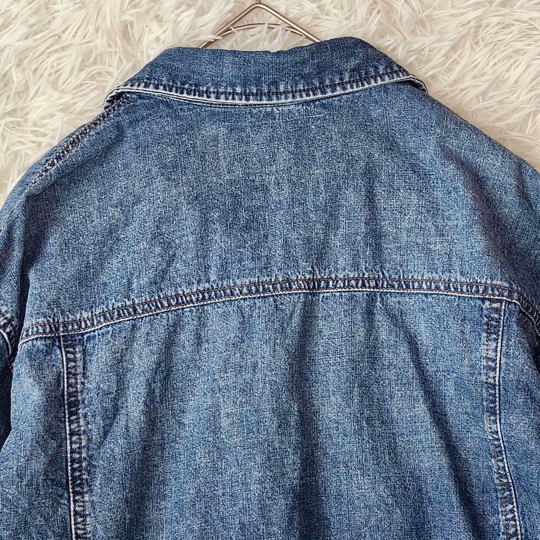 948 ジャスグリッティー クロップドデニムシャツ トップス シャツ 長袖