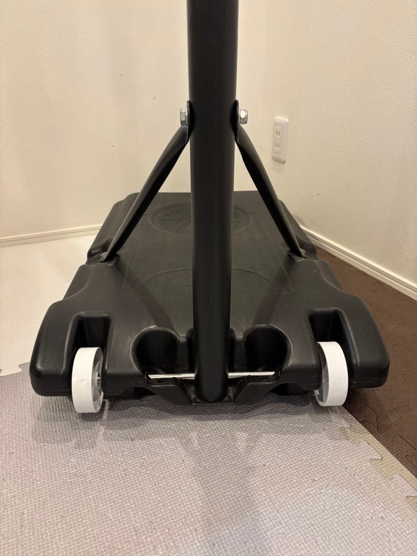 バスケットゴール 屋内外兼用 高さ5段階 160cm〜210cm 移動式