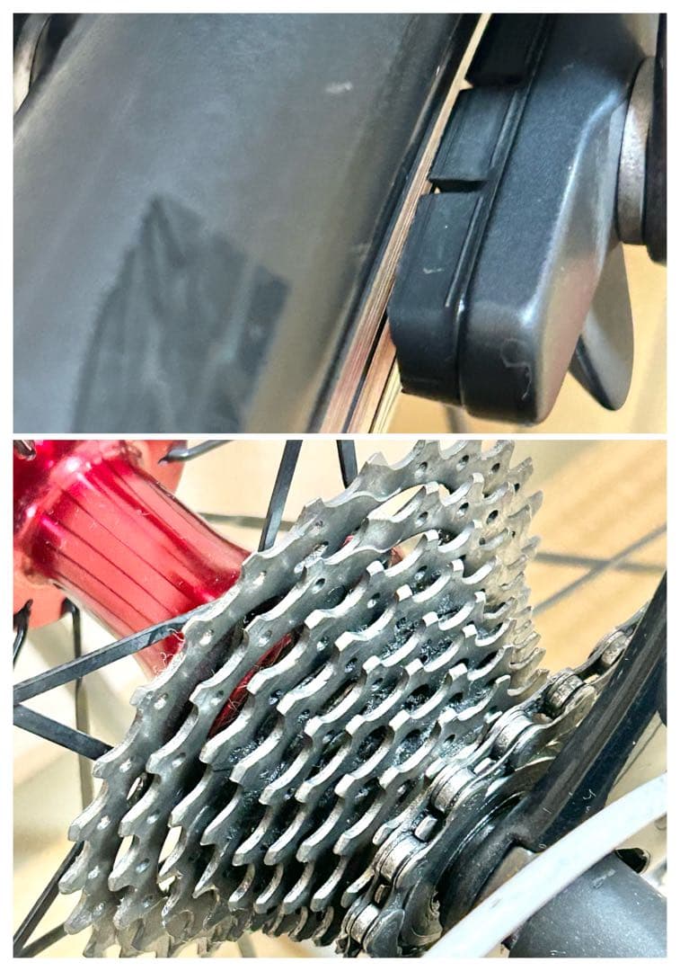 送料込 PINARELLO FP QUATTRO CARBON ホイールカスタム