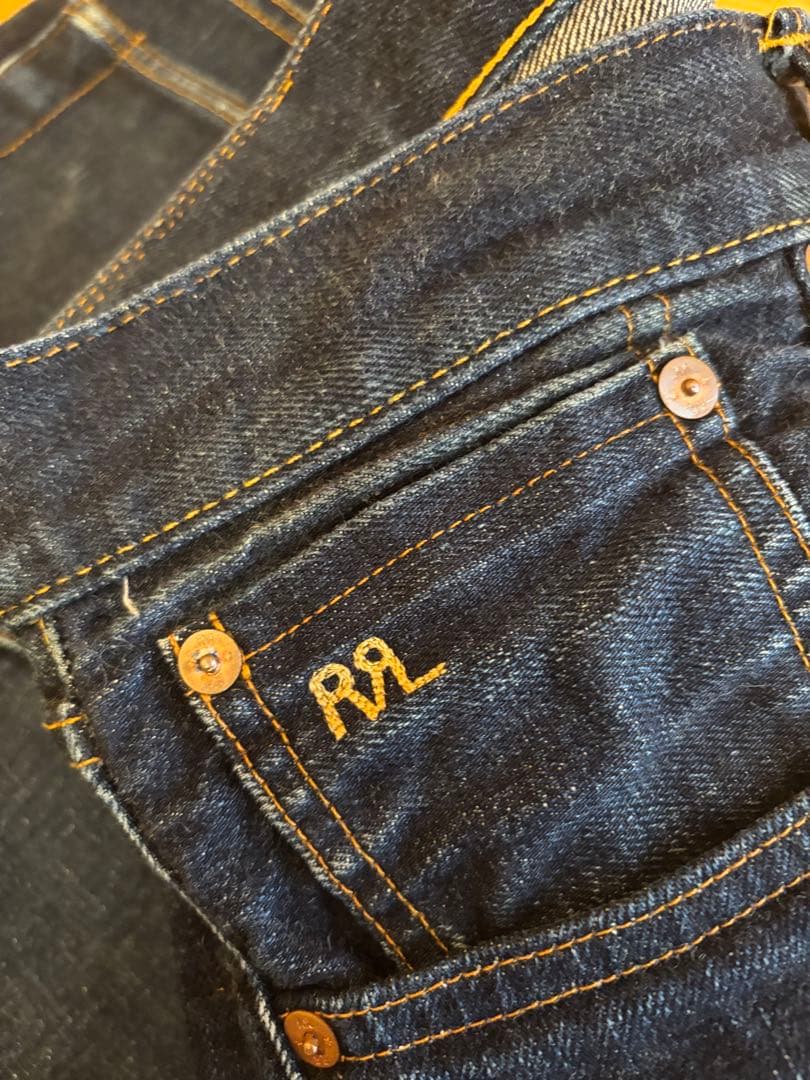 RRL スリム フィット セルビッジ ジーンズ W32×L30
