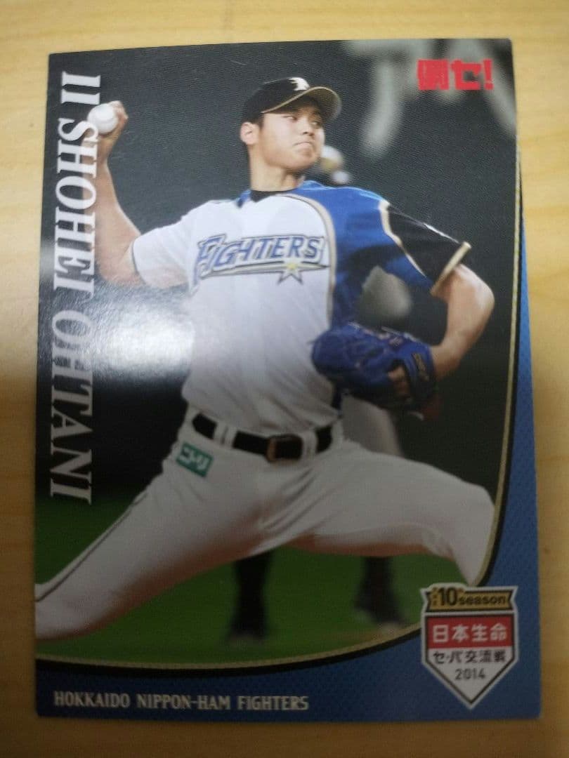 大谷翔平 2014交流戦 スタジアム限定非売品カード