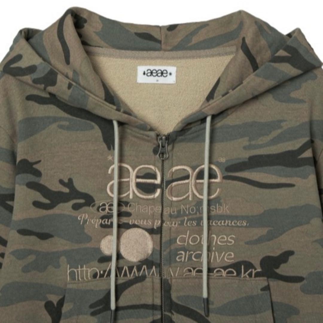 aeae 迷彩 パーカー