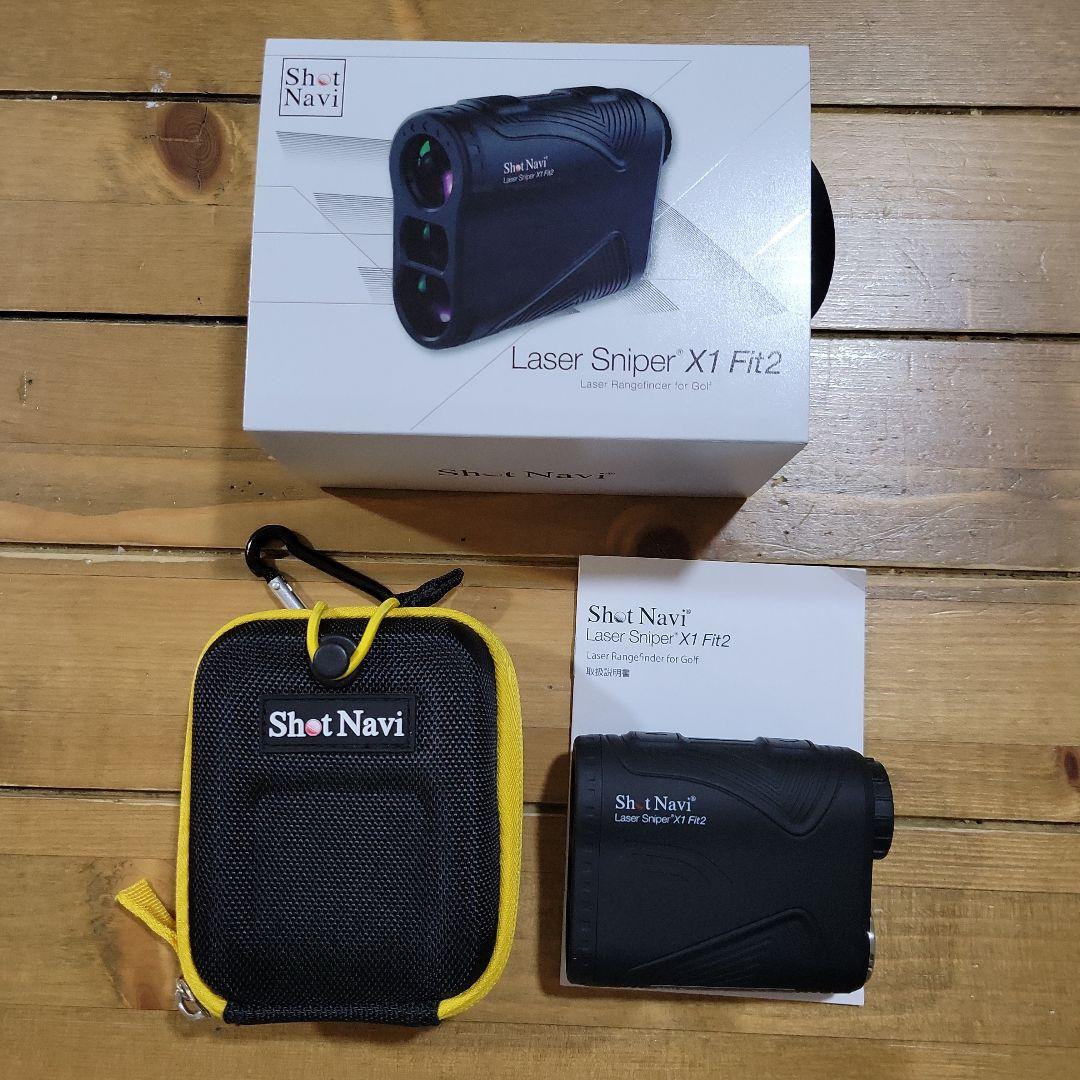 Shot Navi Laser Sniper X1 Fit2 ゴルフ用距離計