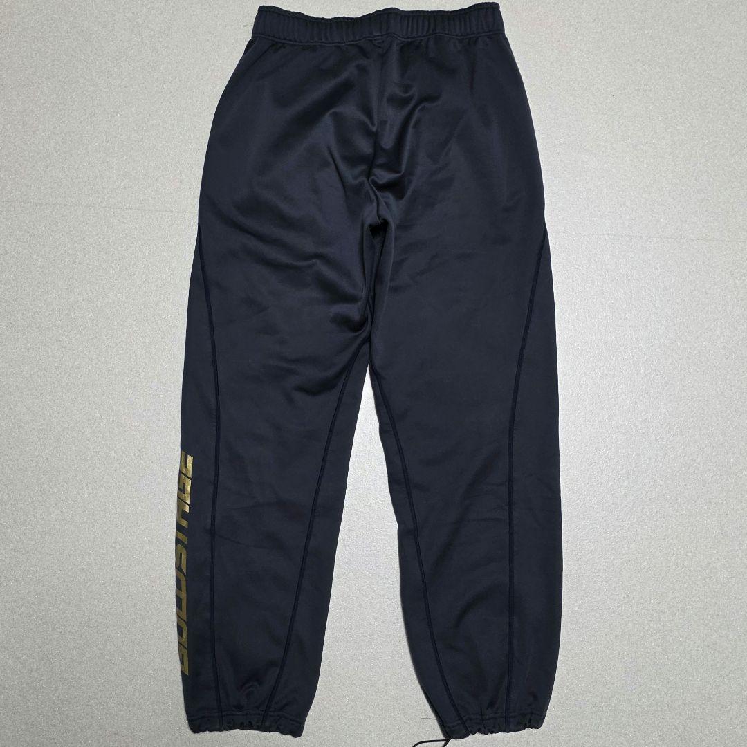 美品 アシックス ゴールドステージ 野球 上下セット M ネイビー 防風・防寒