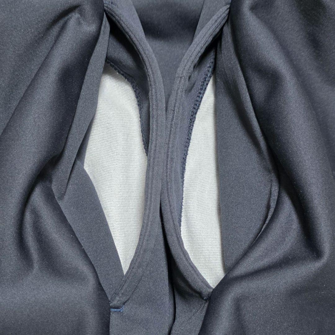 美品 アシックス ゴールドステージ 野球 上下セット M ネイビー 防風・防寒