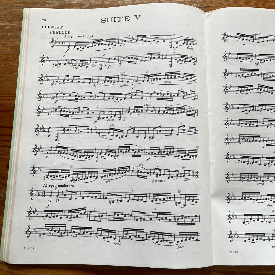 J.S.BACH無伴奏チェロ組曲 for ホルン