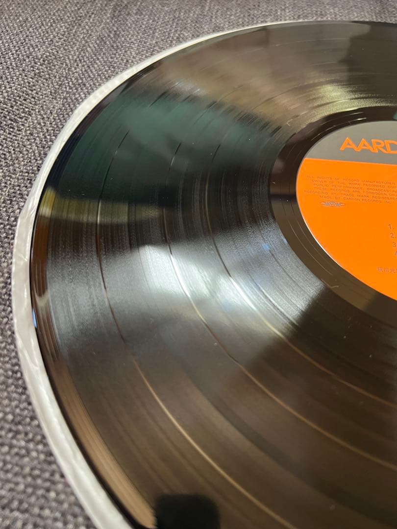 中島みゆき LP『臨月』1981年 帯　美品 AARD-VARK盤レコード邦楽