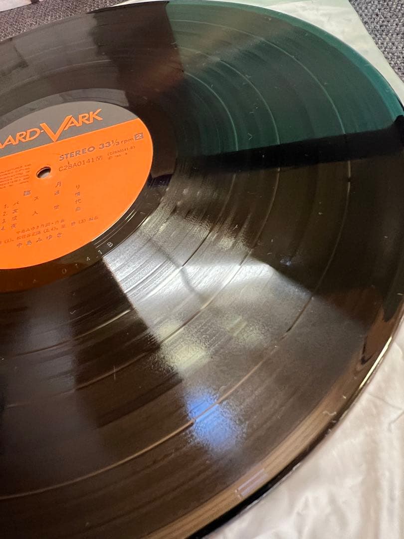 中島みゆき LP『臨月』1981年 帯　美品 AARD-VARK盤レコード邦楽