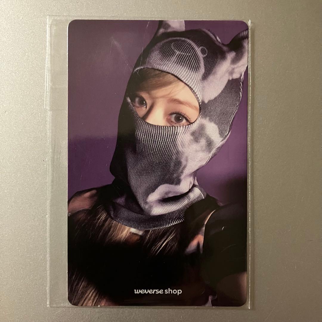 LE SSERAFIM CRAZY BALACLAVA 購入特典　サクラ