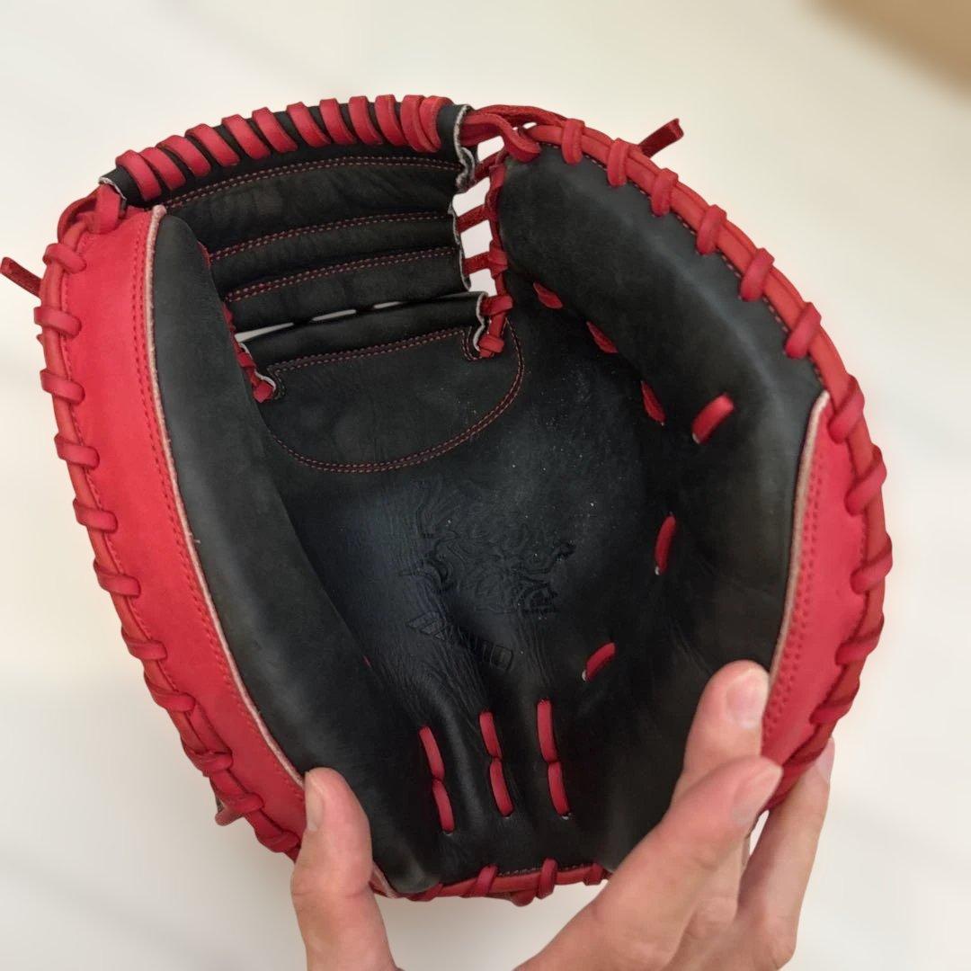 【美品】ミズノ ビクトリーステージ 野球 グローブ キャッチャーミット