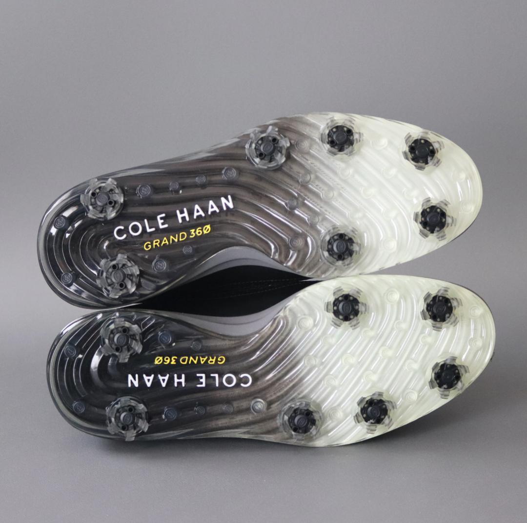 38,500円新品【コールハーン ゴルフ】ゴルフシューズ 黒 9.5(27cm
