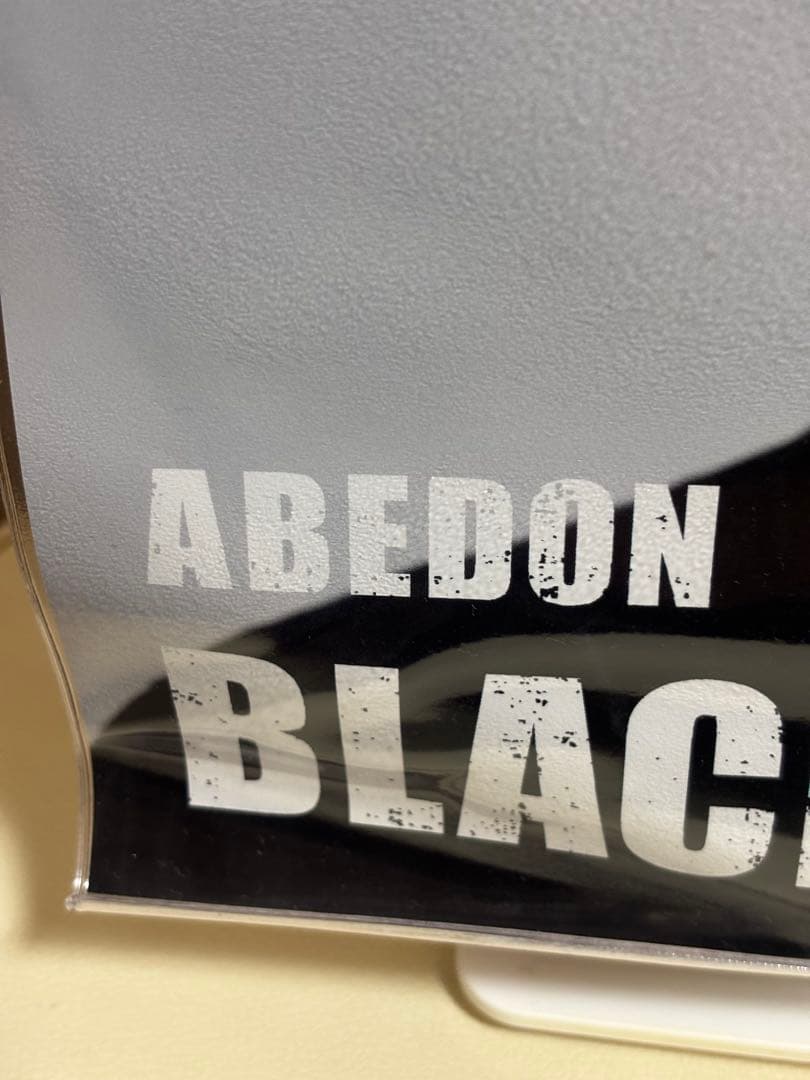 ABEDON サイン入りBLACK AND WHITE アナログレコード