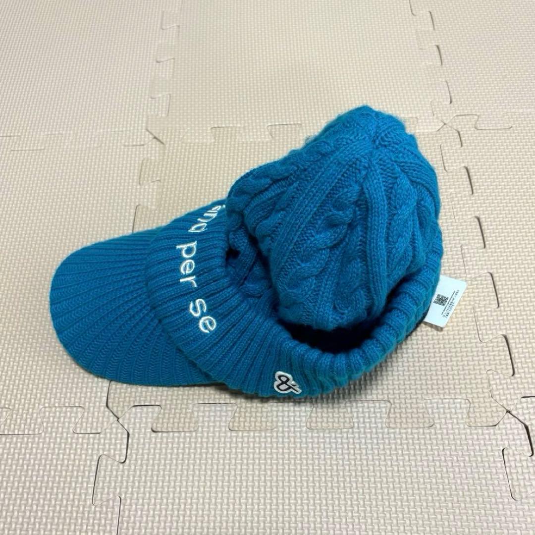 and per se アンパスィ　ニットキャップ　ニット帽　　ゴルフ