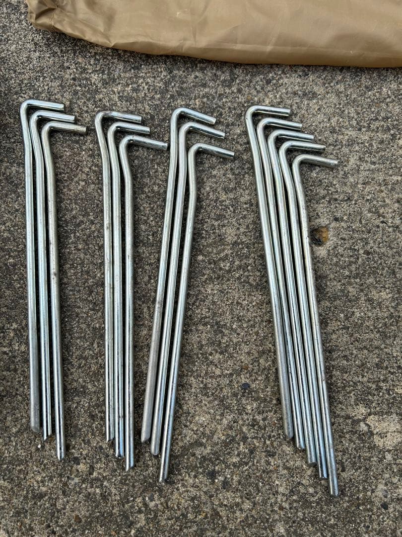 【美品】 Coleman コールマン 3ポールスクリーンタープ テント