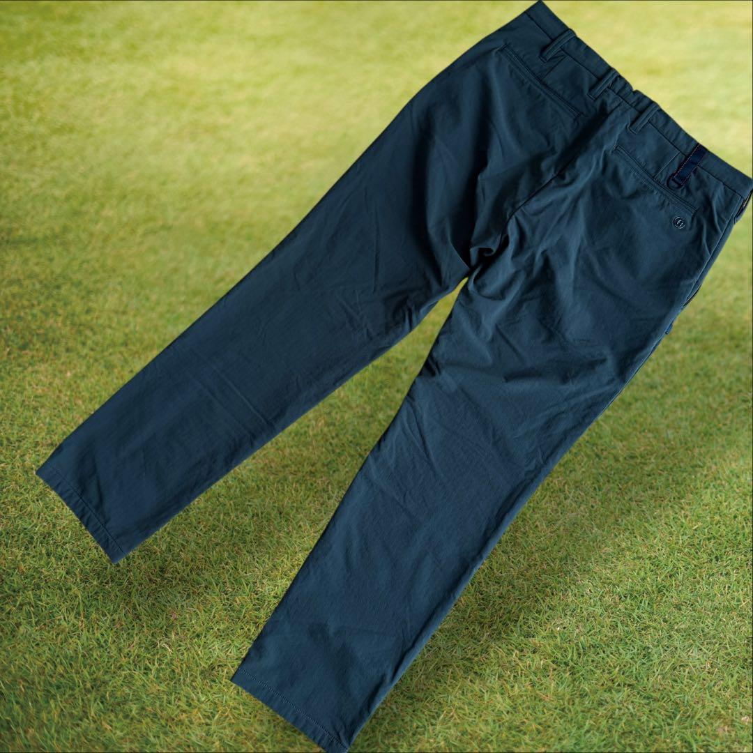 極美品　裏起毛　蓄熱　ブリーフィング　パンツ　黒　カーキ　S〜M相当　秋冬