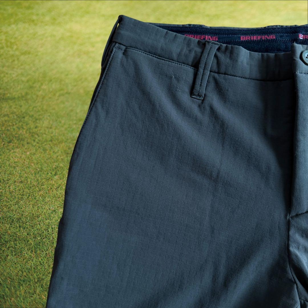 極美品　裏起毛　蓄熱　ブリーフィング　パンツ　黒　カーキ　S〜M相当　秋冬