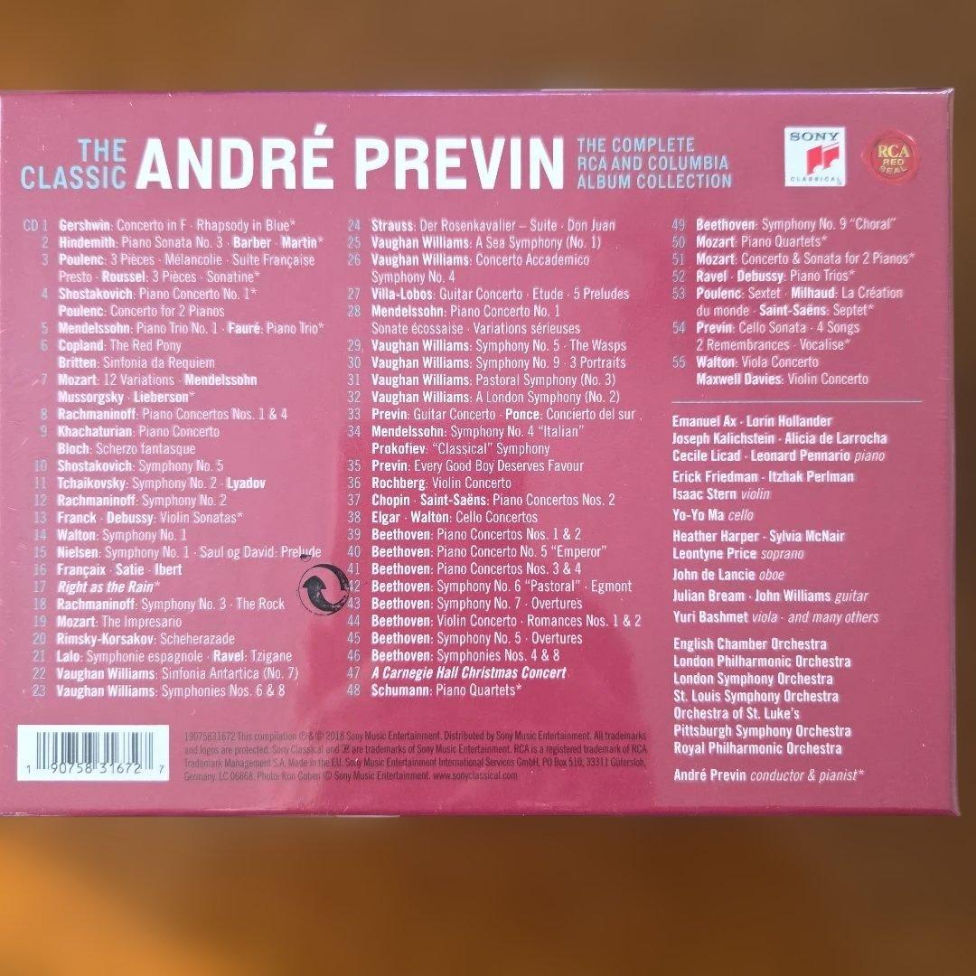 THE CLASSIC ANDRÉ PREVIN　55CD