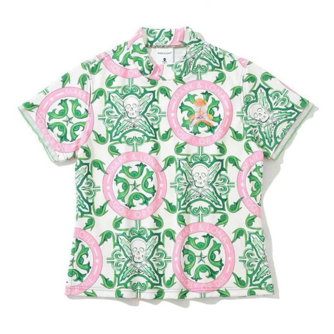 新品⭐️ MARK&LONA モックネックシャツ レディース 正規品 マーク&ロナ