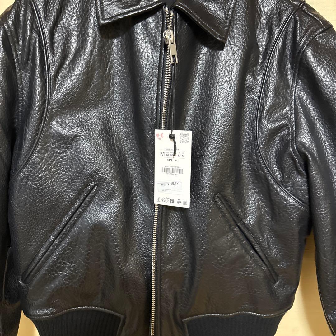 ZARAフェイクレザージャケット