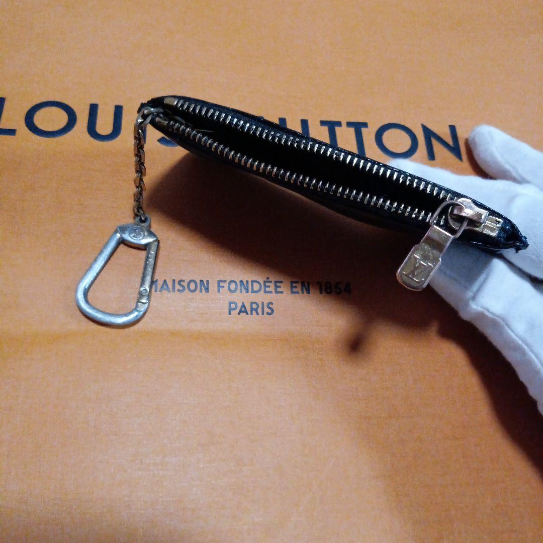 ルイ・ヴィトン　訳あり良品エピ　ポシェット　クレ　キーリング付き小銭入れ