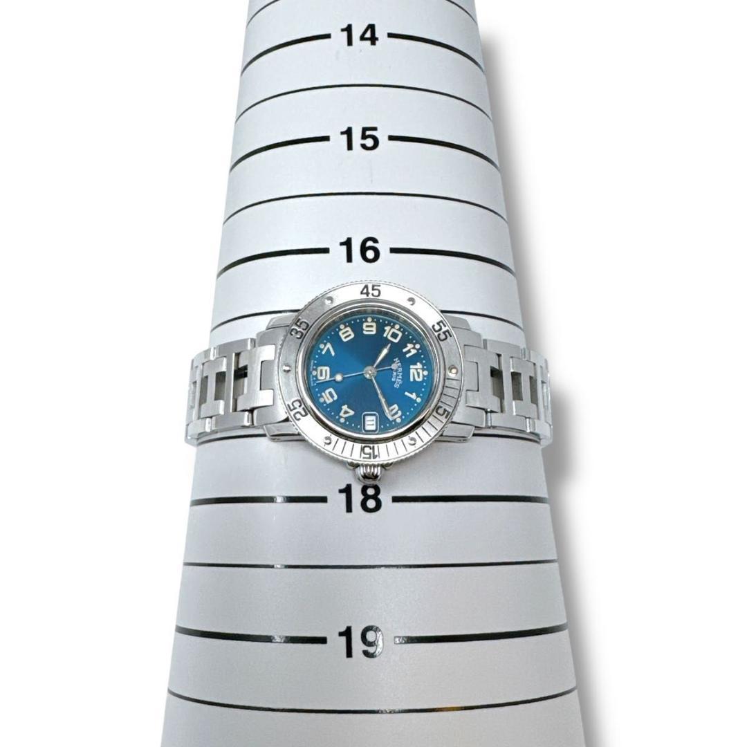 エルメス クリッパー ダイバー CL5.210 ネイビー レディース 時計 美品