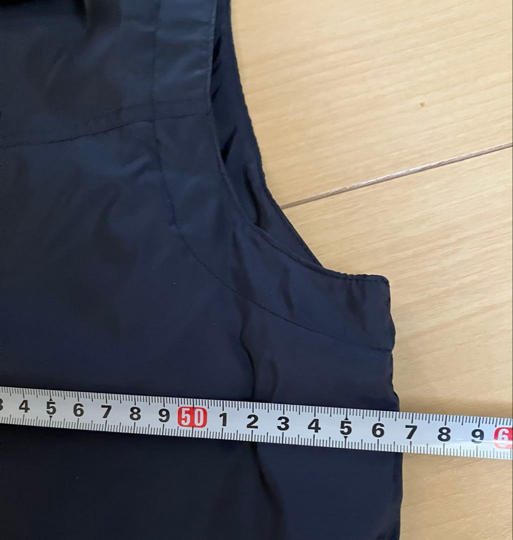 新品タグ付き80年代日本製デサントマンシングウエアネイビー ポケッタブルベストM