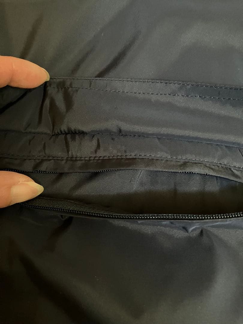 新品タグ付き80年代日本製デサントマンシングウエアネイビー ポケッタブルベストM