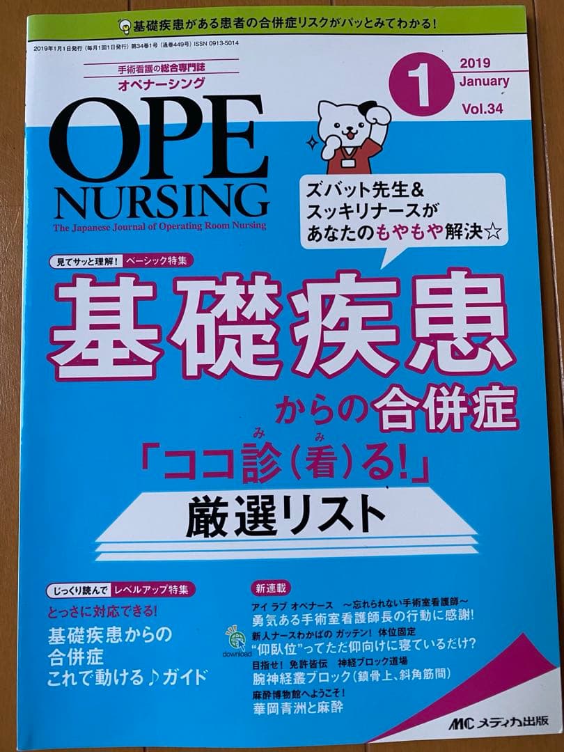 美品　お得　オペナーシング2019年分12冊セット