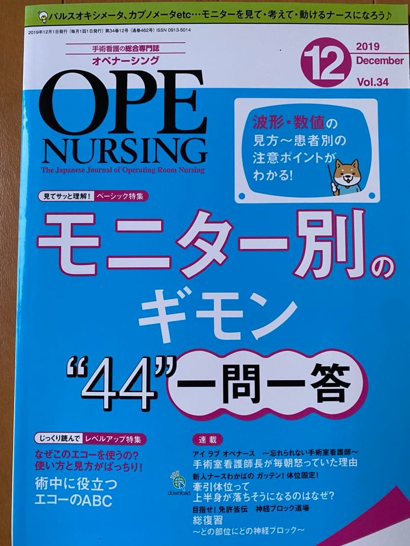 美品　お得　オペナーシング2019年分12冊セット