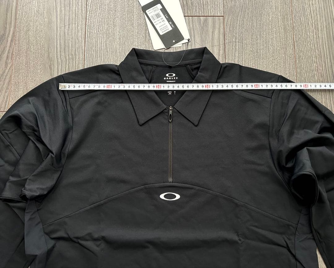 新品 OAKLEY オークリー 長袖ハーフジッププルオーバー UPF50速乾 L