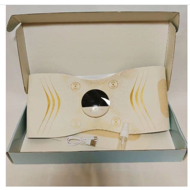 EMS腹筋ベルト ジェル不要 消費カロリー Type‑C充電 男女兼用