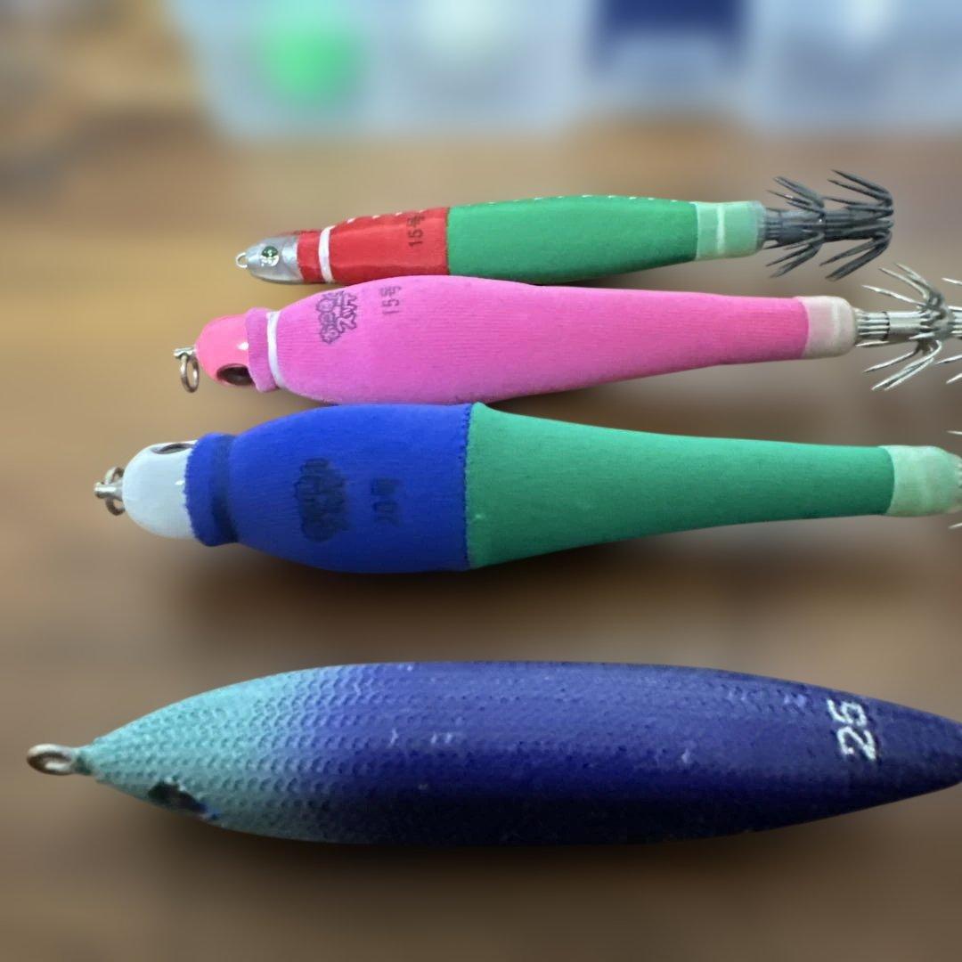 イカメタル 、コウイカエギング 各種エギ、スッテ