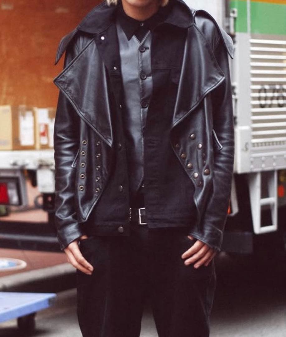 00s Jean-Pierre Braganza レザージャケット