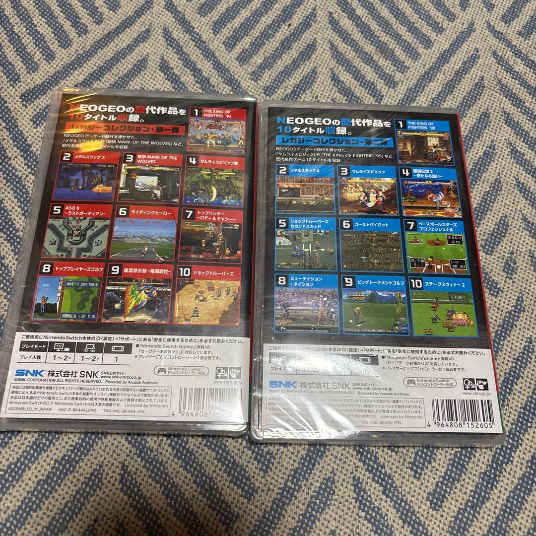 アケアカNEOGEO SELECTION Vol.1 & 2セット　新品未開封