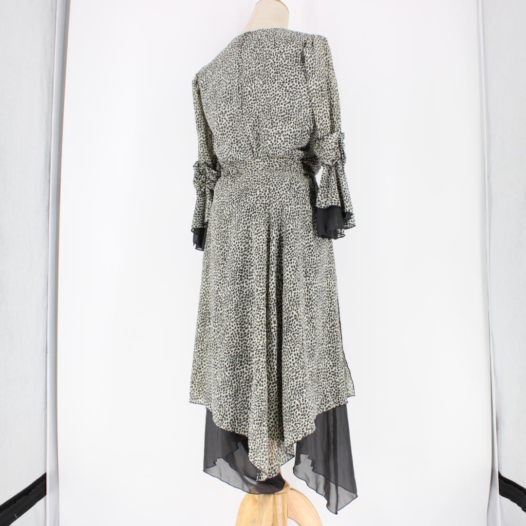 【美品 日本製社交ダンス衣装】上下セット トップス パンツ M UNA ユーナ