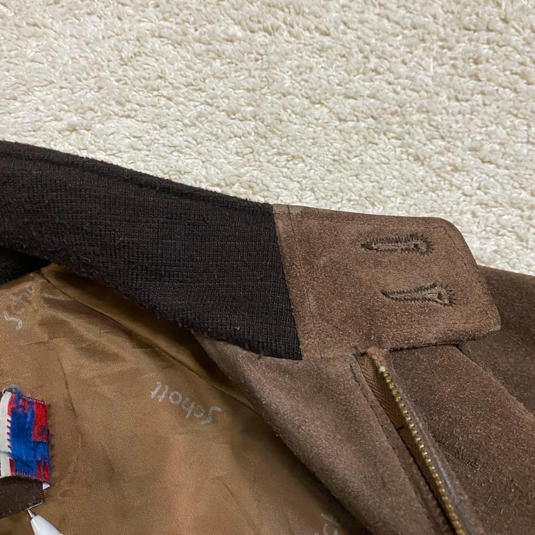 Schottスウェードジャケットヴィンテージ物