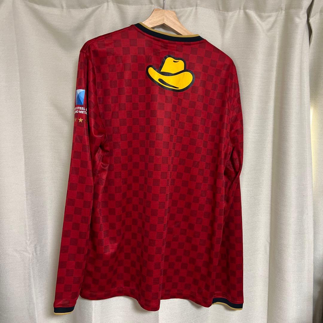 レア】鹿島アントラーズ　長袖　XXL スポンサー剥がれ有り