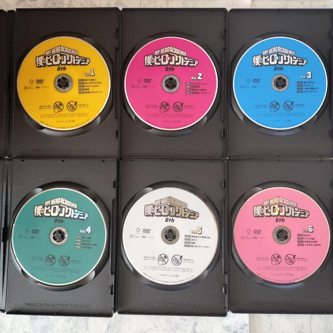 DVD　僕のヒーローアカデミ1期〜7期、劇場版　計43巻　不織布ケース