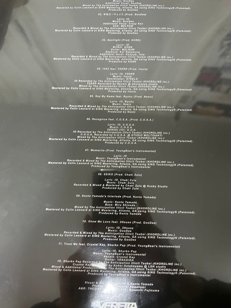 新品 IO JUST ALBUM 2枚組 アルバム アナログ LP レコード ⑥