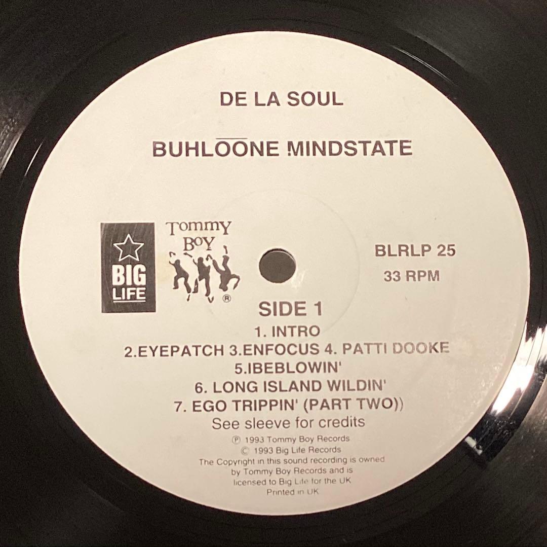 (USED)DE LA SOUL BUHLOONE MIND STATE UK盤