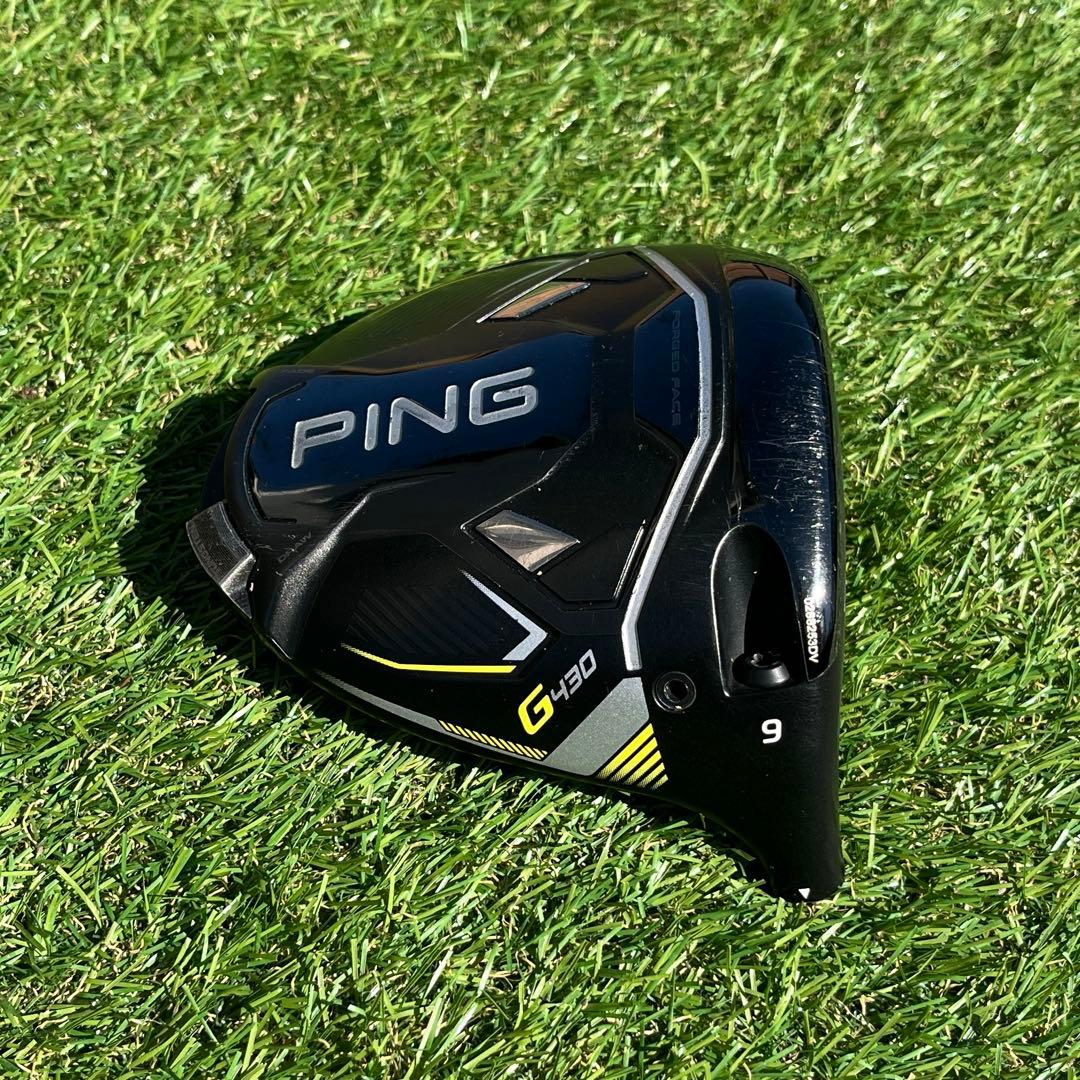 【正規品】PING G430 MAX ドライバー 9° ヘッド&ヘッドカバー