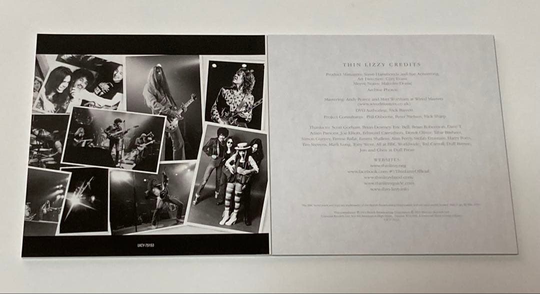 Thin Lizzy・At BBC・7枚組(CD6枚DVD1枚)ボックスセット