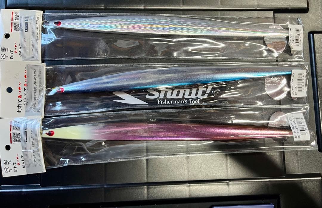 ☆新品未使用☆メタルジグセット あいや〜ロング トンジキ