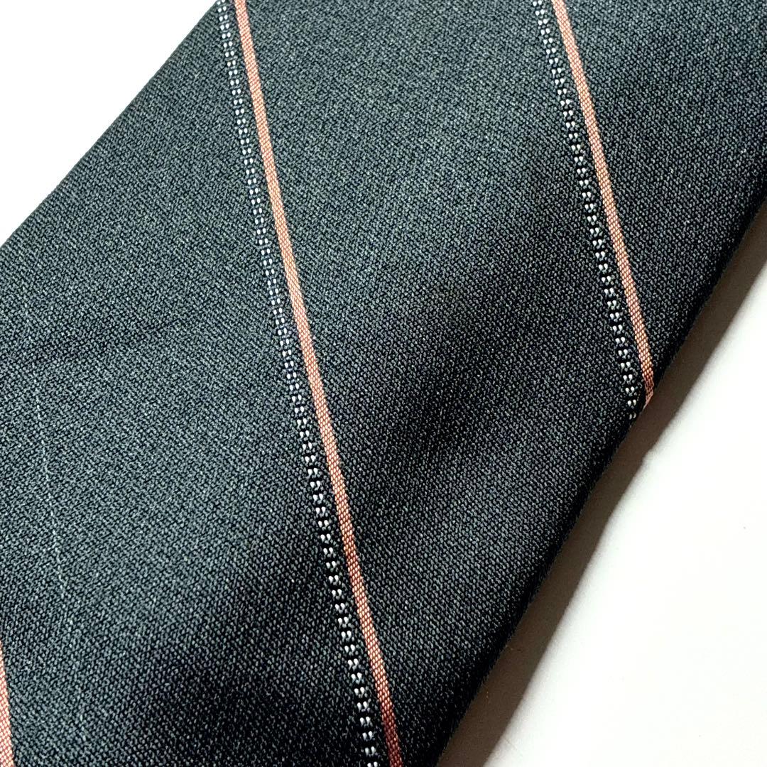 4097 イヴサンローラン ネクタイ レップタイ カサンドラ ロゴグラム