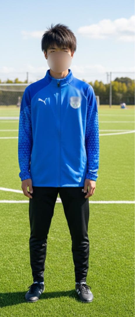 磐田東高校サッカー部ユニフォーム　M チームジャージ　インナー＆スパッツ付属