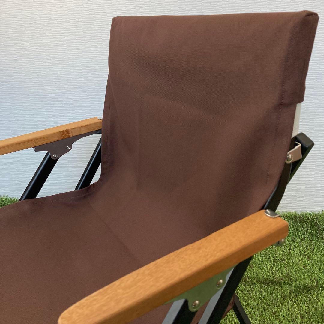 ブラウン 2脚分 ローチェアショート用 シートカバー 8号帆布 スノーピーク